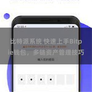 比特派系统 快速上手Bitpie钱包，多链资产管理技巧