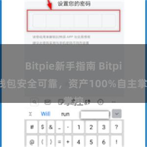 Bitpie新手指南 Bitpie钱包安全可靠，资产100%自主掌控