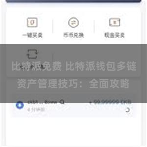 比特派免费 比特派钱包多链资产管理技巧：全面攻略