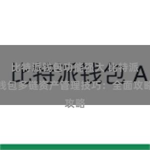 比特派钱包功能强大 比特派钱包多链资产管理技巧：全面攻略