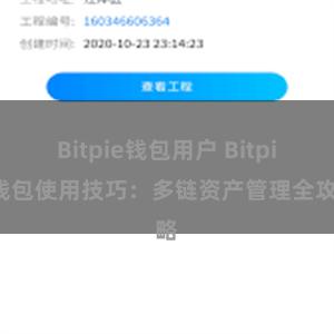 Bitpie钱包用户 Bitpie钱包使用技巧：多链资产管理全攻略