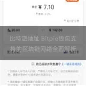 比特派地址 Bitpie钱包支持的区块链网络全面解析