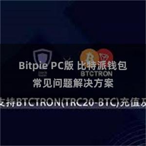 Bitpie PC版 比特派钱包常见问题解决方案