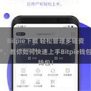 Bitpie下载 轻松管理多链资产，教你如何快速上手Bitpie钱包！