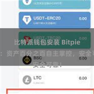 比特派钱包安装 Bitpie钱包：资产百分之百自主掌控，安全可靠！