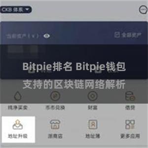 Bitpie排名 Bitpie钱包支持的区块链网络解析