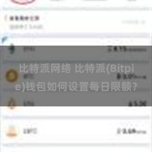 比特派网络 比特派(Bitpie)钱包如何设置每日限额？