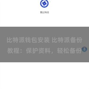 比特派钱包安装 比特派备份教程：保护资料，轻松备份